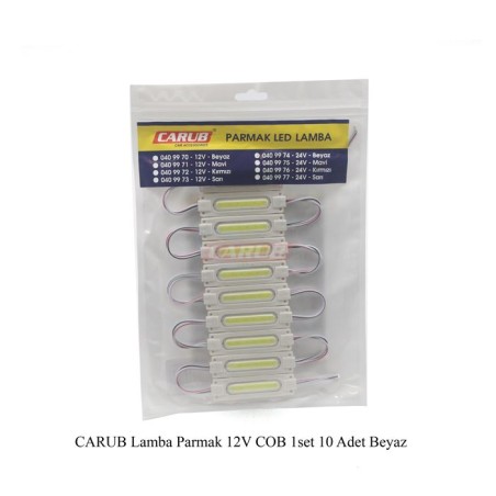 LED LAMBA MODÜL TİP COB NEON TİP BEYAZ 12V 0409970 CARUB