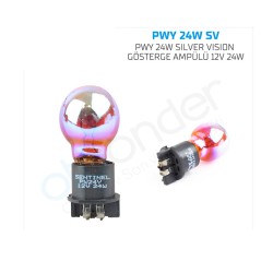 AMPÜL GÜNDÜZ FARI HALOGEN 12V PWY24W HTRC1 DIADEM AMBER TURUNCU SUPERV