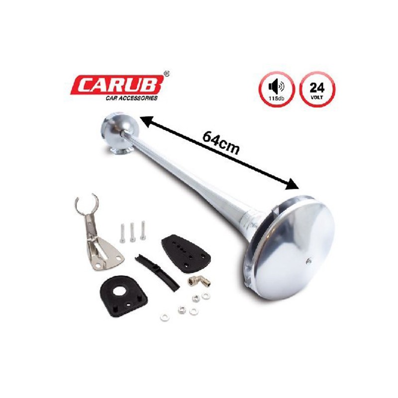 KORNA HAVALI MARİNE TEK BORU YUVARLAK 640MM 24V VENTİLSİZ 2751566 CARU