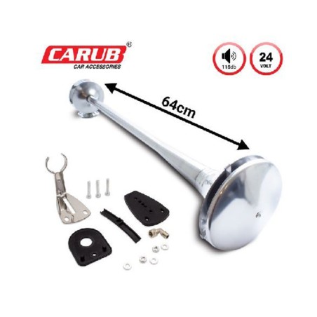 KORNA HAVALI MARİNE TEK BORU YUVARLAK 640MM 24V VENTİLSİZ 2751566 CARU