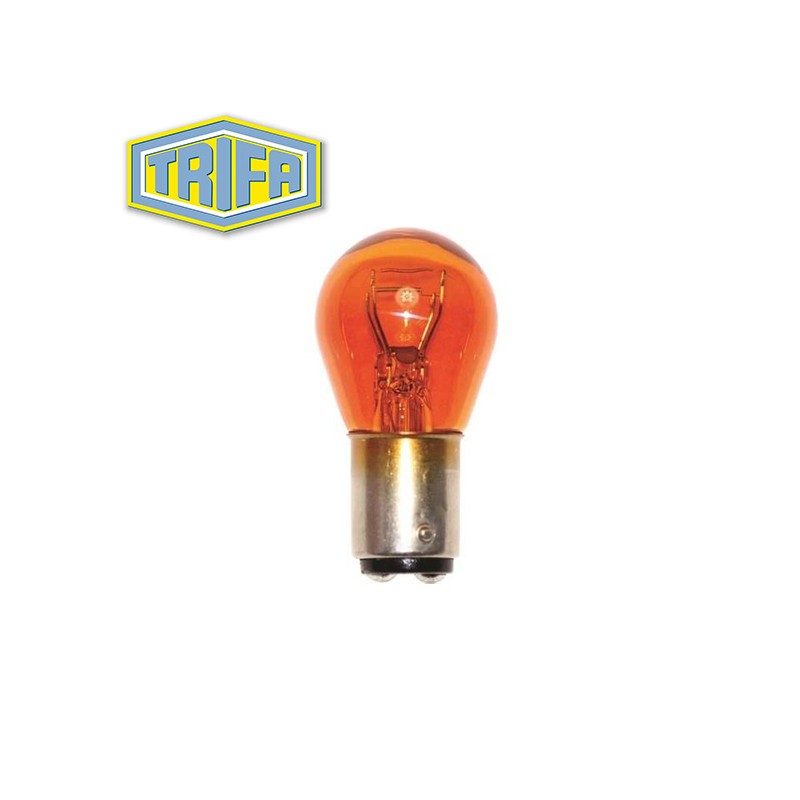 AMPÜL NORMAL 12V 1016 21/5W YAKIN TIRNAK TUTUNCU ORJİNAL CAM TRİFA TRF