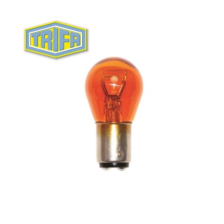 AMPÜL NORMAL 12V 1016 21/5W YAKIN TIRNAK TUTUNCU ORJİNAL CAM TRİFA TRF