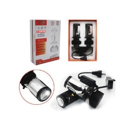 XENON LED Bİ XENON MERCEKLİ H4 CARUB 0410318 CARUB