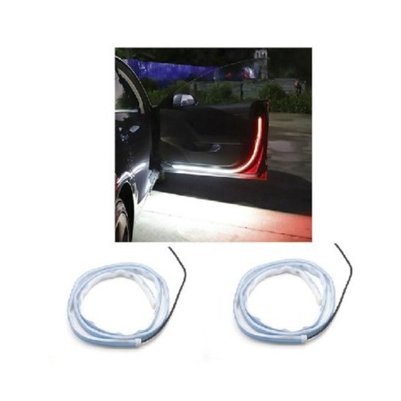 ELASTİK LED YAN KAPI İÇİ KAYAR IŞIK 120CM KIRMIZI BEYAZ FONKSİYONLU 46