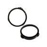 OTO HOPARLÖR YÜKSELTİCİ PLASTİK YUVARLAK 13 330MM ERN00117 YERLİ