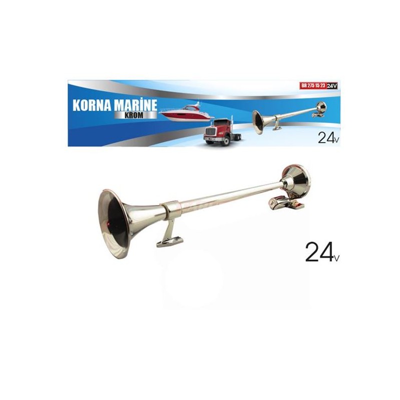 KORNA HAVALI MARİNE TEK BORU YUVARLAK 640MM 24V VENTİLLİ 2751523 CARUB