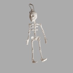AYNA SÜSÜ İSKELET ENJ. BASKI BOY 20CM BEYAZ ASSKLT-B YERLİ