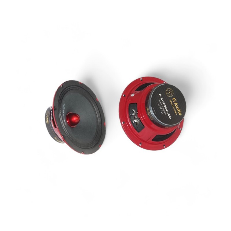 OTO HOPARLÖR MIDRANGE YUVARLAK 20CM 8 400W 120RMS Fİ AUDIO F-MR80PRO F