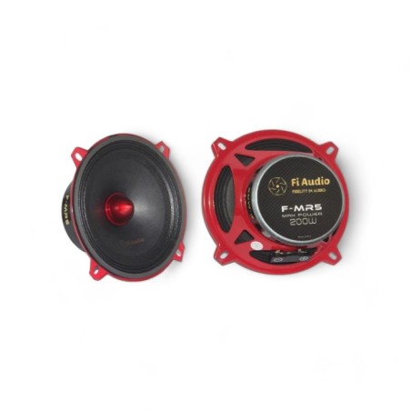 OTO HOPARLÖR MIDRANGE YUVARLAK 13CM 5 200W 80RMS Fİ AUDIO F-MR5PRO Fİ