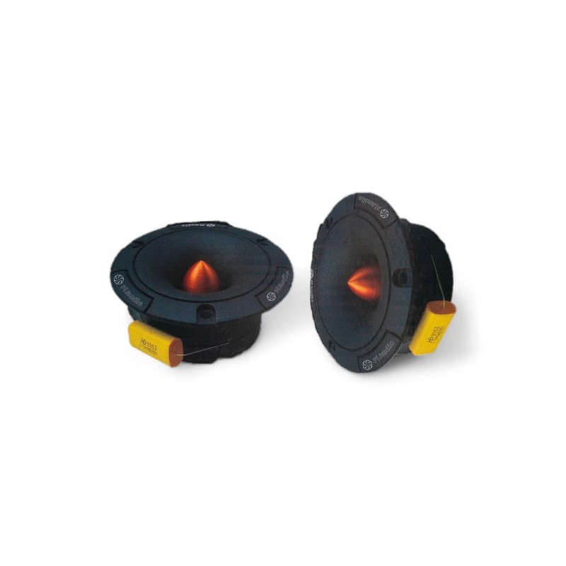OTO HOPARLÖR TWEETER DOME TİP ALUMİNYUM 10CM 4 100W 40RMS Fİ AUDIO FT-