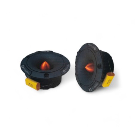 OTO HOPARLÖR TWEETER DOME TİP ALUMİNYUM 10CM 4 100W 40RMS Fİ AUDIO FT-