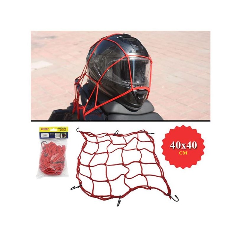 BAGAJ KASK FİLESİ KÜÇÜK KIRMIZI 40X40CM 4620623 CARUB