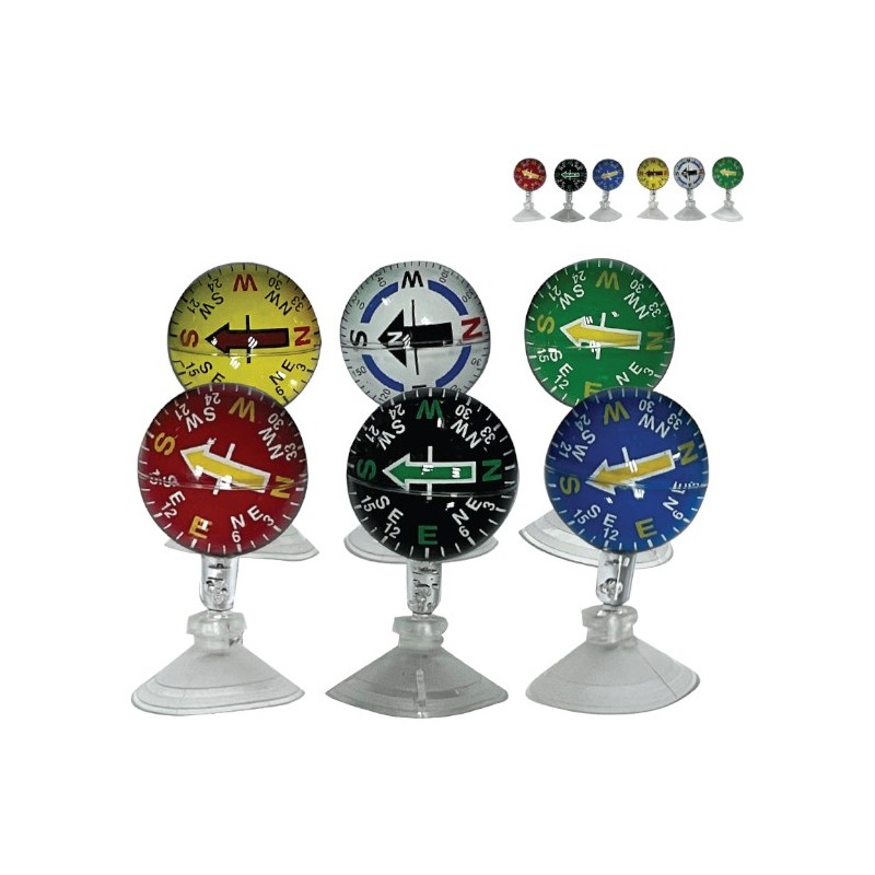 PUSULA VANTUZLU ORTA BOY 6LI SET 38MM 5201304 RENKİ ÇEŞİT 5201306 CARU