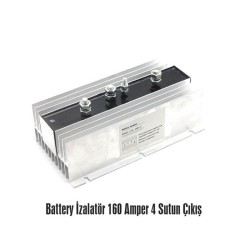BATTERY İZALATÖR 160 AMPER 4 SUTUN ÇIKIŞ 4621785 CARUB