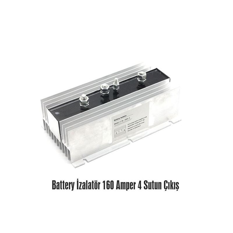 BATTERY İZALATÖR 160 AMPER 4 SUTUN ÇIKIŞ 4621785 CARUB