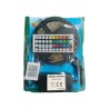 ELASTİK LED SİLİKONLU 5MT 3 ÇİPLİ 12V RGB ÇOK RENKLİ KUMANDALI 220V AD