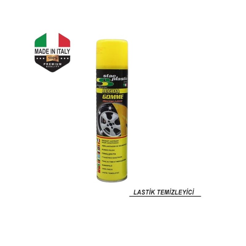 OTO BAKIM TEMİZLİK STACPLASTIC LASTİK PARLATICI 400ML 0900301 STACPLAS