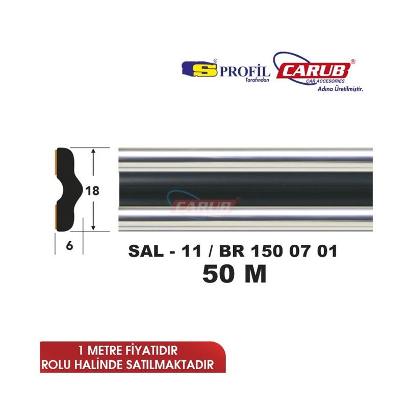 ÇITA YAPIŞTIRMA SAL11 RENAULT GTS TOP 50M 1500701 SALMAN