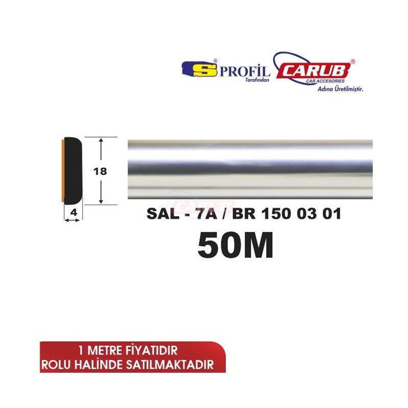 ÇITA YAPIŞTIRMA SAL7-A NİKELAJLI 18MM TOP 50M 1500301 SALMAN