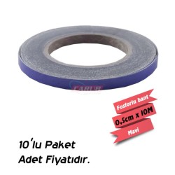 FOSFOR BANT 0,5CMX10MT MAVİ 2405004 CARUB