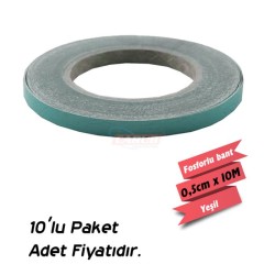 FOSFOR BANT 0,5CMX10MT YEŞİL 2405005 CARUB