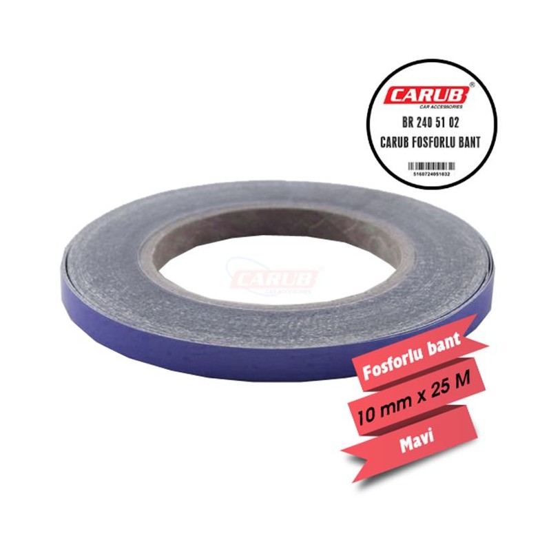 FOSFOR BANT 1CMX25MT MAVİ 2405104 CARUB