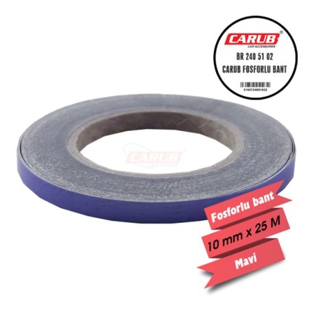 FOSFOR BANT 1CMX25MT MAVİ 2405104 CARUB