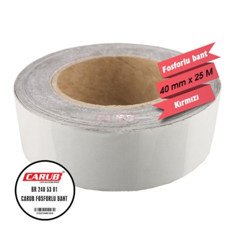 FOSFOR BANT 4CMX25MT BEYAZ 2405301 CARUB