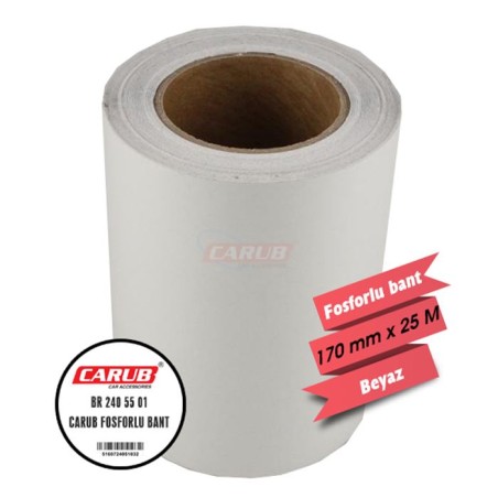 FOSFOR BANT 17CMX25MT BEYAZ 2405501 CARUB