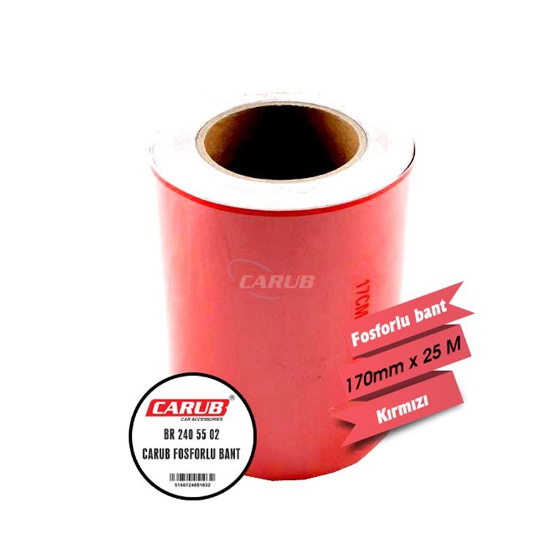 FOSFOR BANT 17CMX25MT KIRMIZI 2405502 CARUB
