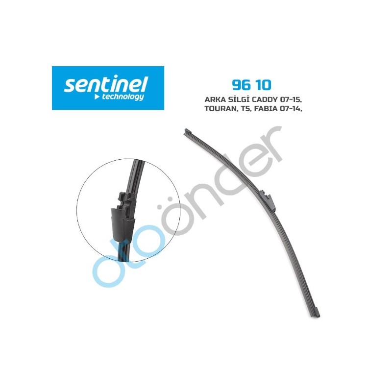 SİLECEK SÜPÜRGESİ ARKA VW VOLKSWAGEN CADDY/T5 400MM 96.10 96-10 SENTİN