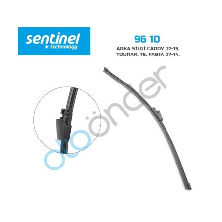 SİLECEK SÜPÜRGESİ ARKA VW VOLKSWAGEN CADDY/T5 400MM 96.10 96-10 SENTİN