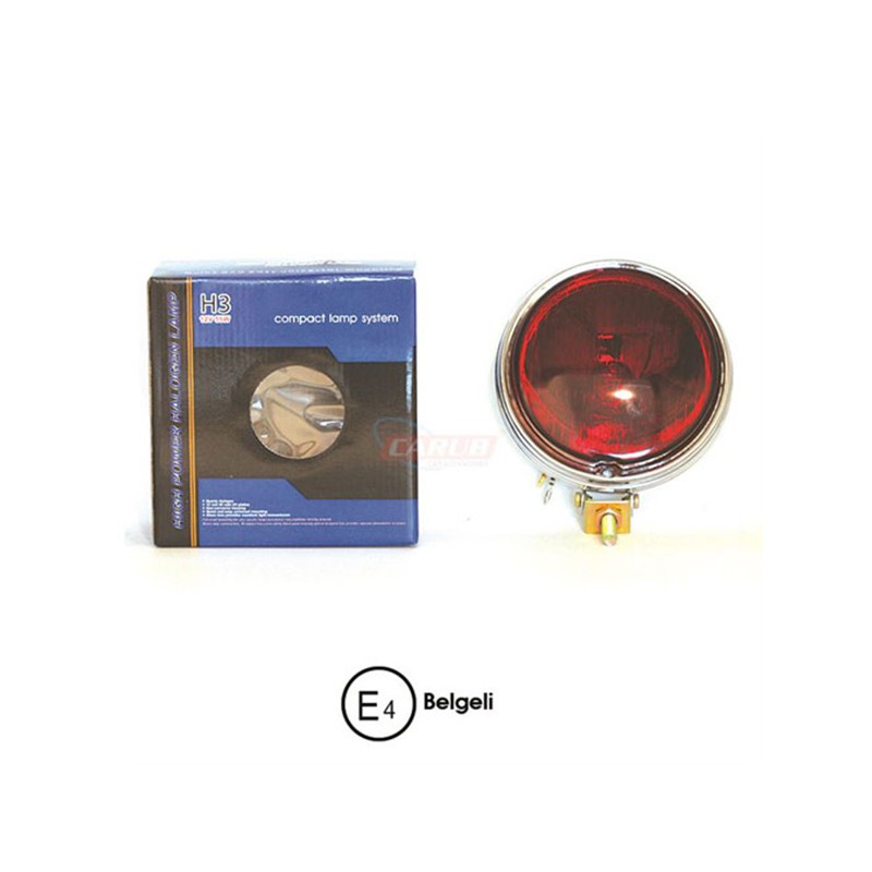 SİS LAMBASI YUVARLAK OBEN TİP BÜYÜK KIRMIZI 150MM 3006901 CARUB