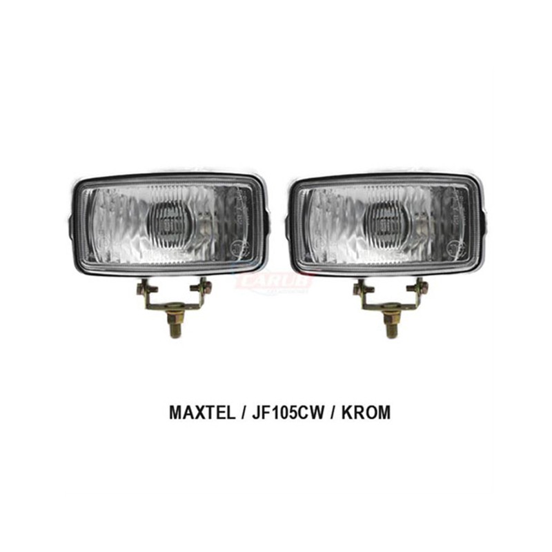SİS LAMBASI DİKDÖRTGEN MAXTEL KROMAJLI 3080501 BEYAZ 164X88MM JF 105B