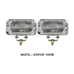 SİS LAMBASI DİKDÖRTGEN MAXTEL KROMAJLI 3081001 BEYAZ 146X77MM JF 837B