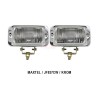 SİS LAMBASI DİKDÖRTGEN MAXTEL KROMAJLI 3081001 BEYAZ 146X77MM JF 837B
