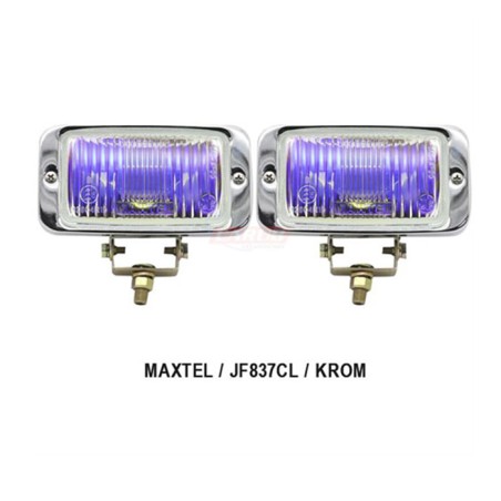 SİS LAMBASI DİKDÖRTGEN MAXTEL KROMAJLI 3081003 RAİNBOW 146X77MM JF 837