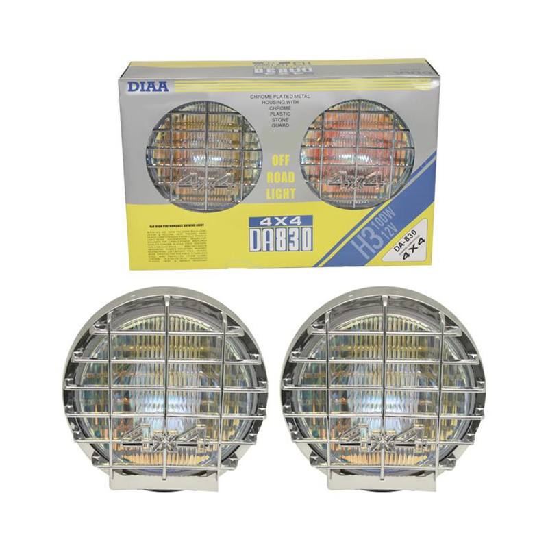SİS LAMBASI YUVARLAK 4X4 NİK. KAFESLİ 8001 RAİNBOW 195MM HY 164R HY-16
