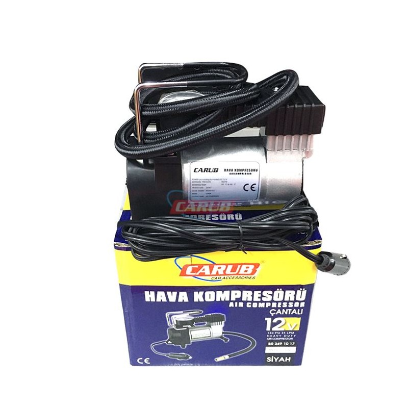 KOMPRESÖR TEK PİSTON METAL SİYAH IŞIKSIZ 2491008- 2491017 CARUB