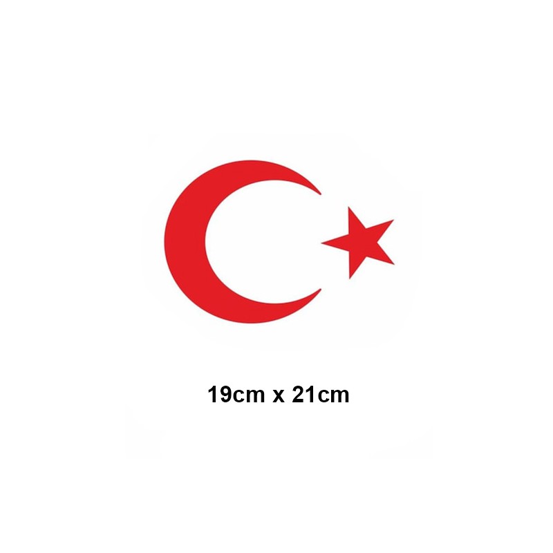 YAPIŞTIRMA FOLYO AY YILDIZ SADE BÜYÜK KIRMIZI 30X30 ERN0301 1 ERN0301-