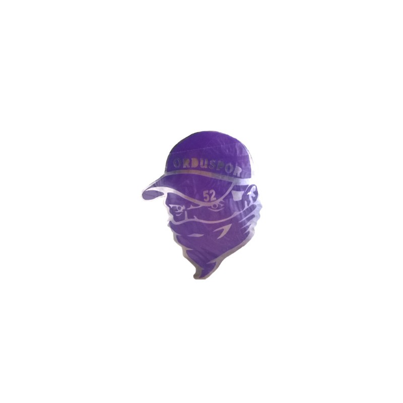 YAPIŞTIRMA FOLYO ARMA TARAFTAR ŞAPKA ORDUSPOR 11X13CM ERN0803 3 ERN080