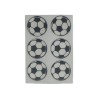 ARMA DAMLA ETİKET YUVARLAK TOP 6LI SİYAH-BEYAZ 30MM VİP 1010 VİP-1010