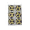 ARMA DAMLA ETİKET YUVARLAK TOP 6LI SARI-LACİVERT 30MM VİP 1012 VİP-101