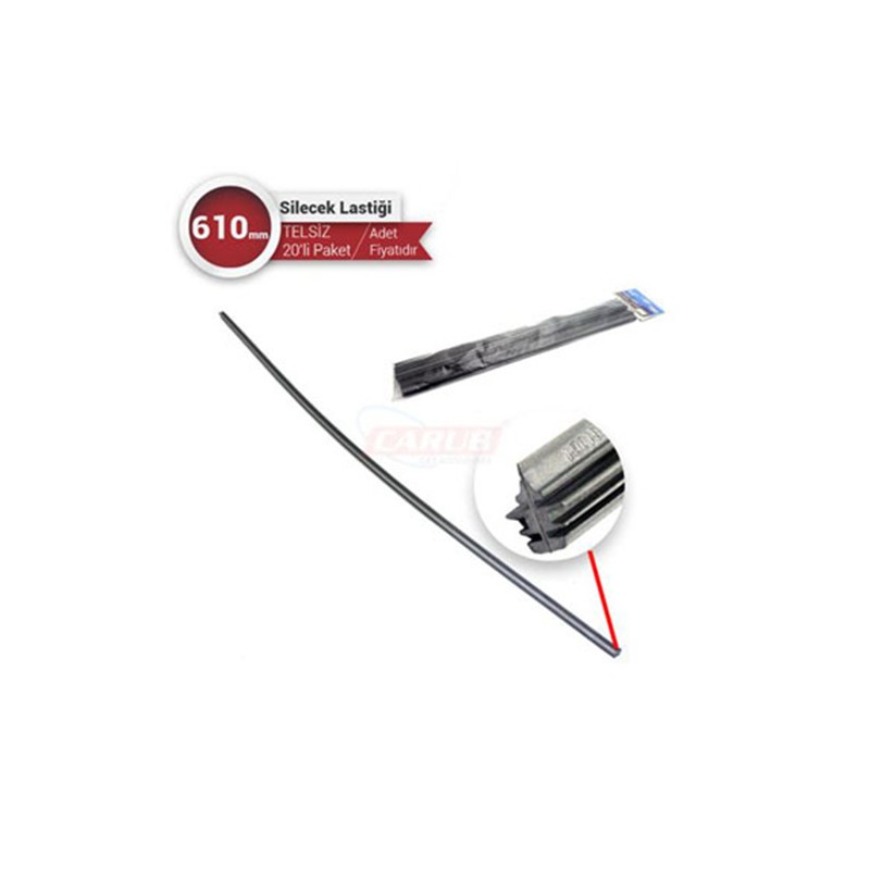 SİLECEK SİLGİ LASTİĞİ 610MM TELSİZ 60CM 1351171 CARUB