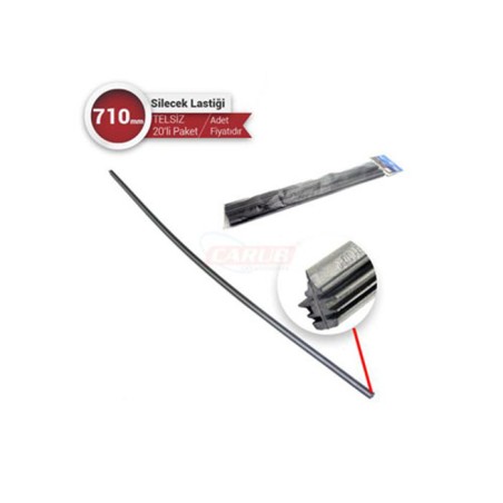 SİLECEK SİLGİ LASTİĞİ 710MM TELSİZ 70CM 1351172 CARUB