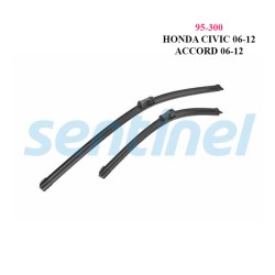 SİLECEK SÜPÜRGESİ ARACA ÖZEL HONDA CİVİC 06-12 ACCORD 06-12 650-580MM
