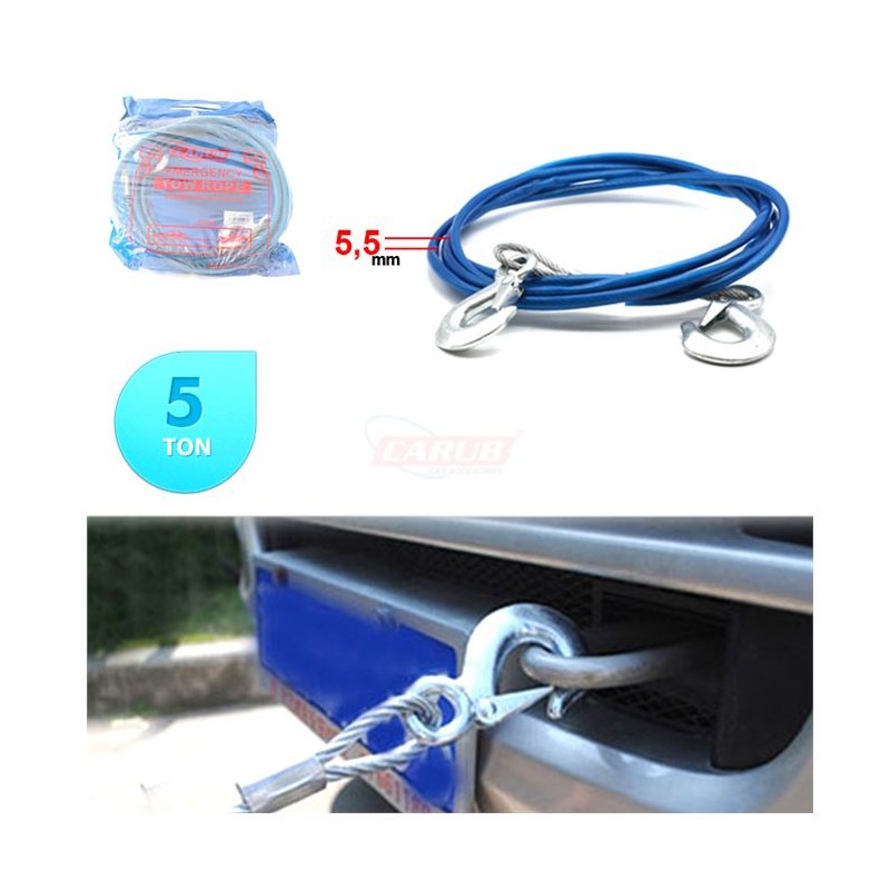 ÇELİK ÇEKİ HALATI İZOLELİ 5 TON 1720505 CARUB