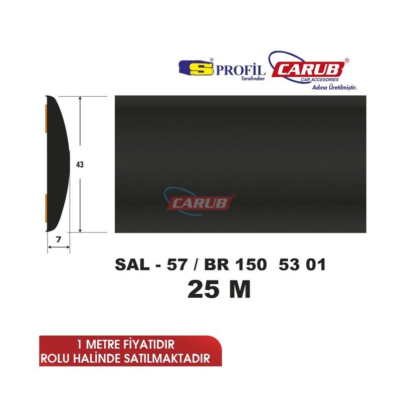ÇITA YAPIŞTIRMA SAL57 PALİO-131 SİYAH GENİŞ TOP 25M 1505301 SALMAN