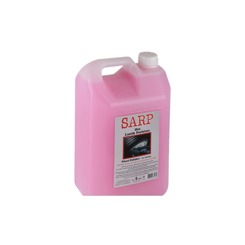 OTO BAKIM TEMİZLİK SARP LASTİK PARLATICI 5LT S 128 S-128 SARP