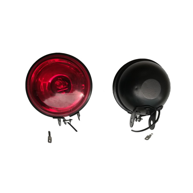 SİS LAMBASI YUVARLAK OBEN TİP KIRMIZI ARKASI SİYAH 3183R LR-3183R LEAD